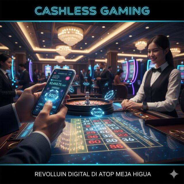 Cashless Gaming Masa Depan Tanpa Chip dalam Industri Kasino 2026
