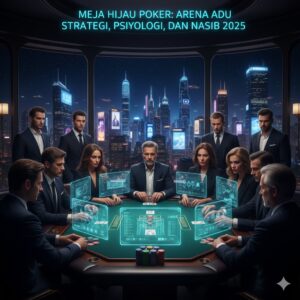 Meja Hijau Poker Arena Adu Strategi, Psikologi, dan Nasib 2025