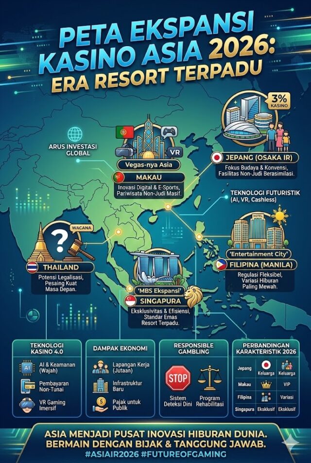 Ekspansi Kasino di Asia 2026
