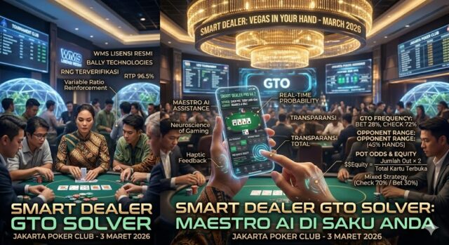 Smart Dealer transparansi total bagi pemain 2026