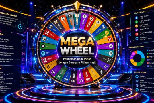 Mega Wheel, Permainan Roda Putar dengan Beragam Pilihan Hasil Mega Wheel