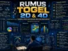 Rumus Togel 2D dan 4D, Mengenal Strategi serta Beragam Rumus yang Sering Dibahas Rumus Togel