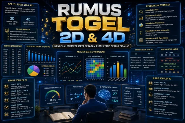 Rumus Togel 2D dan 4D, Mengenal Strategi serta Beragam Rumus yang Sering Dibahas Rumus Togel